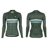 Jersey Ciclismo M/L Mujer GW 2 AND 1 Oliva
